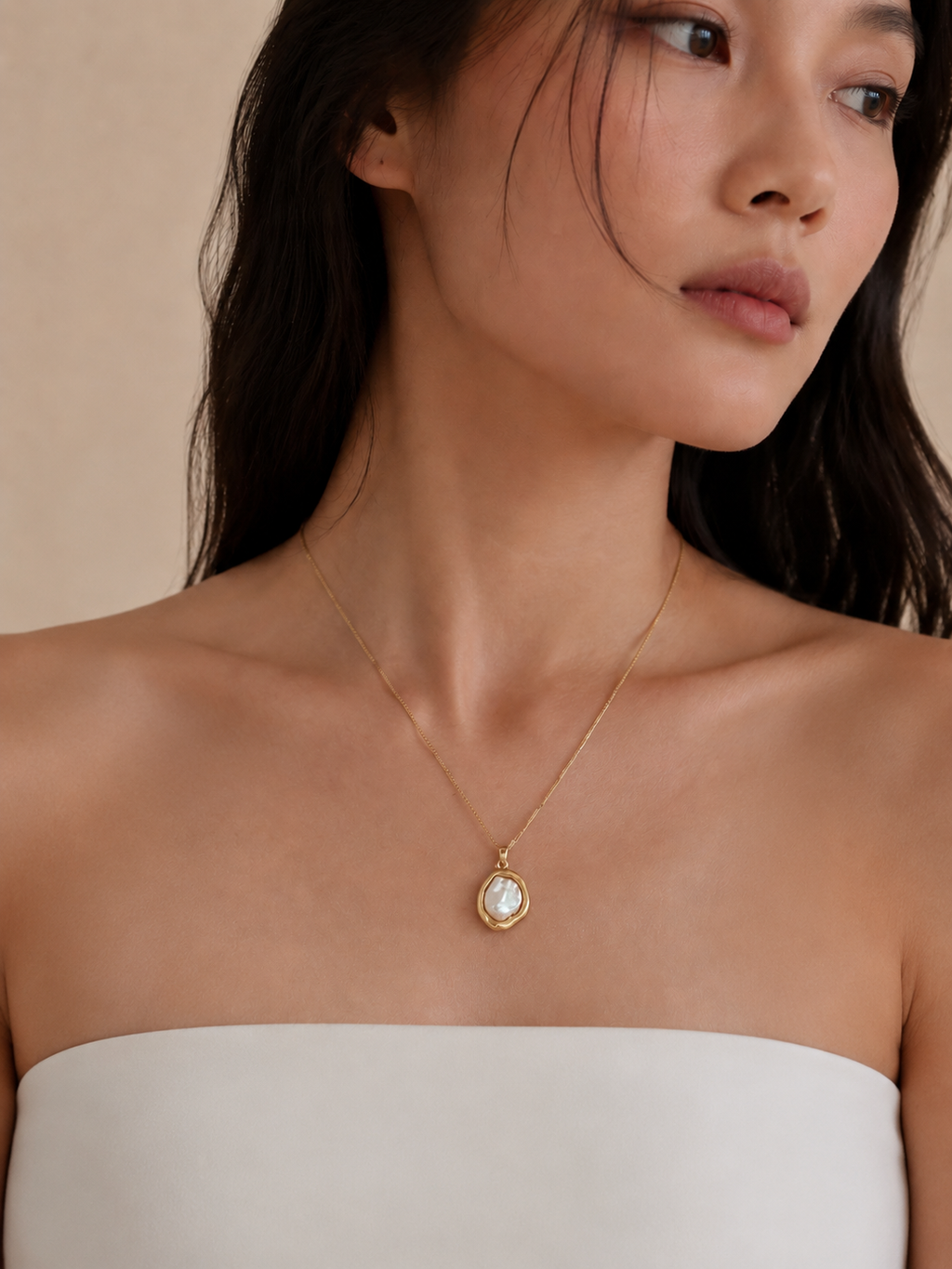 Baroque Pearl Necklace